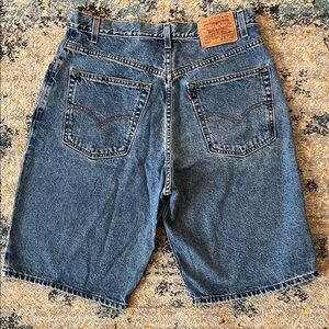 VTG Levi's 569 Denim Jean Shorts Size 33